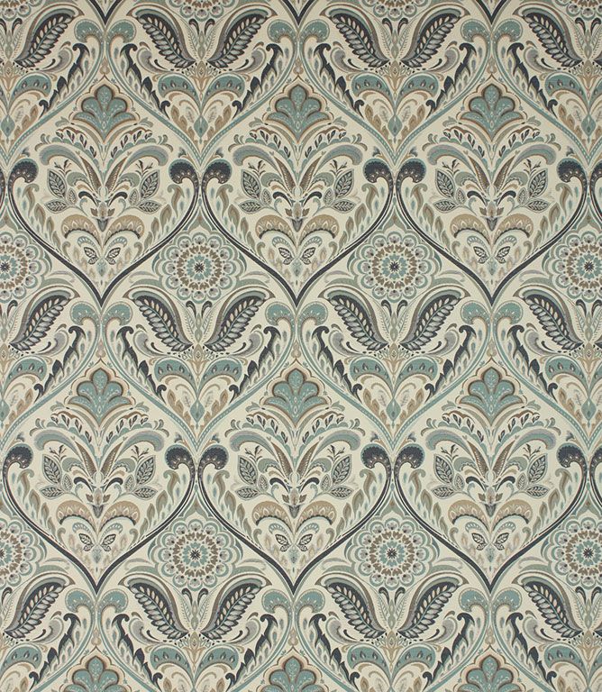 Prussian Hidcote Fabric