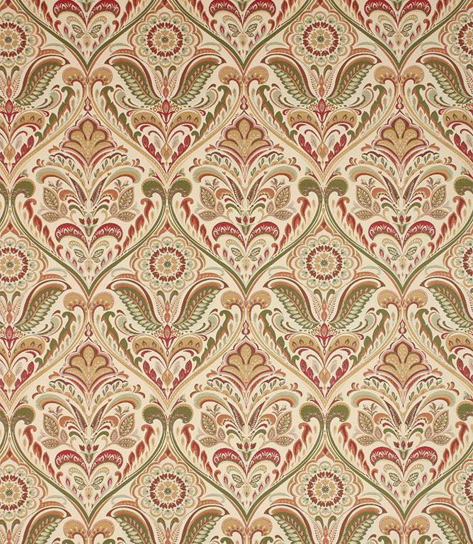 Claret Hidcote Fabric