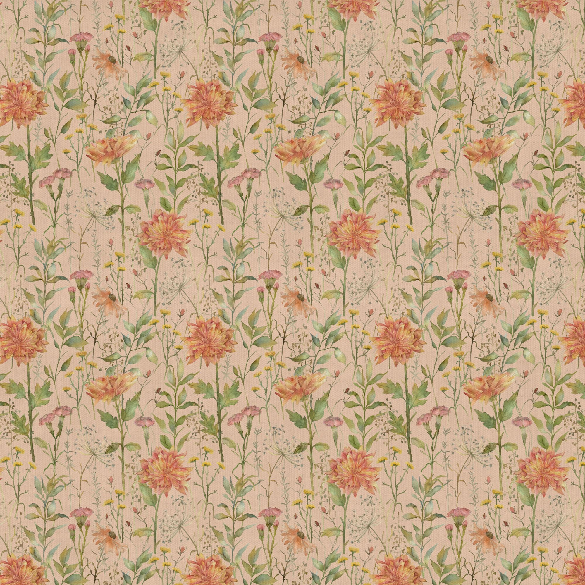 Apricot Delamere Fabric