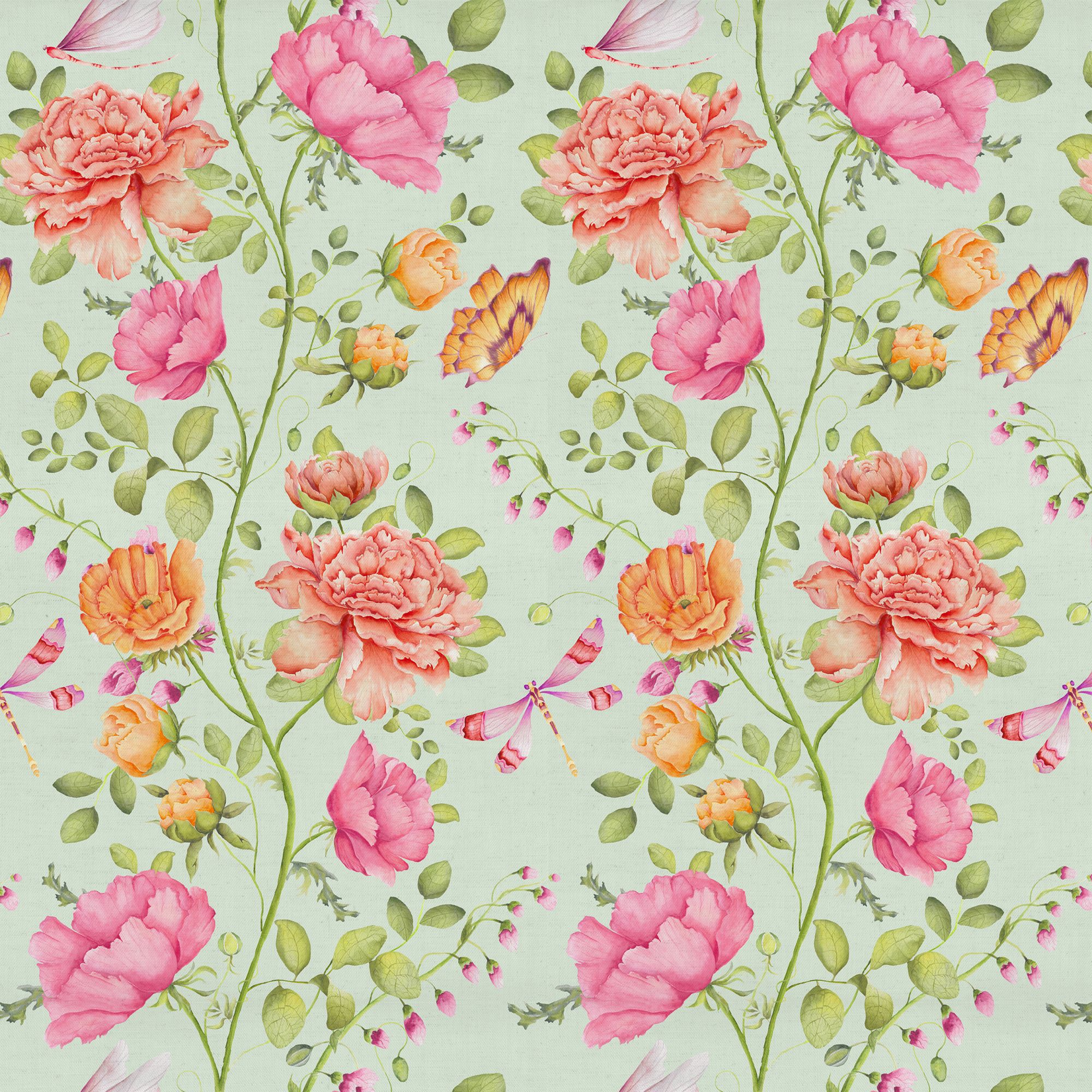 Sage Maisie Fabric