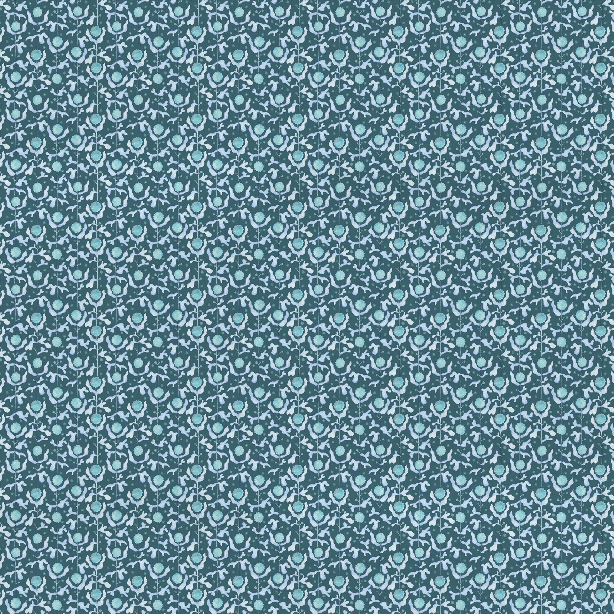 Teal Mariani Fabric