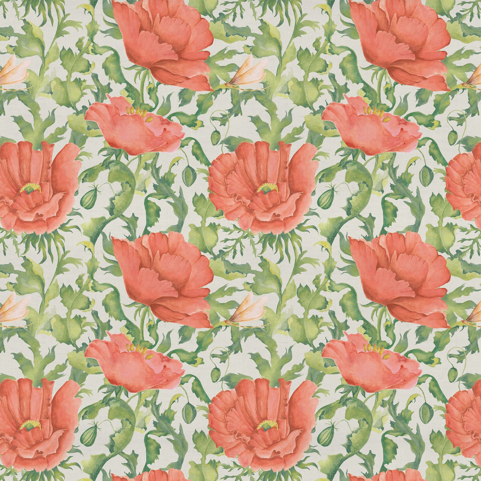 Scarlet Valeria Fabric