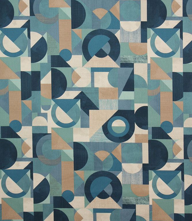 Riviera Geometrica Fabric