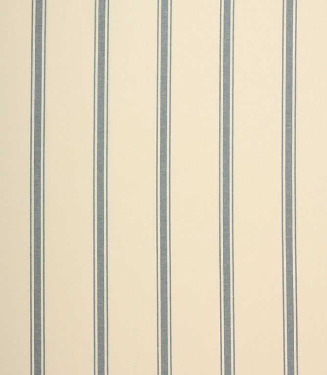 Blue St Agnes Wide Stripe Fabric