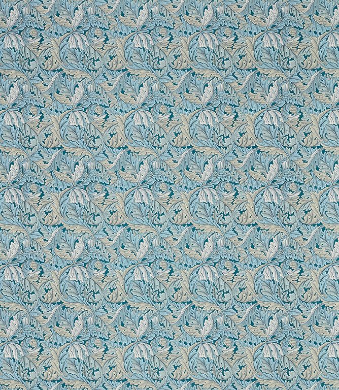 Denim Acanthus Fabric