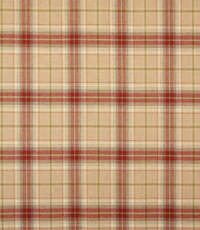 Raspberry Balmoral Fabric