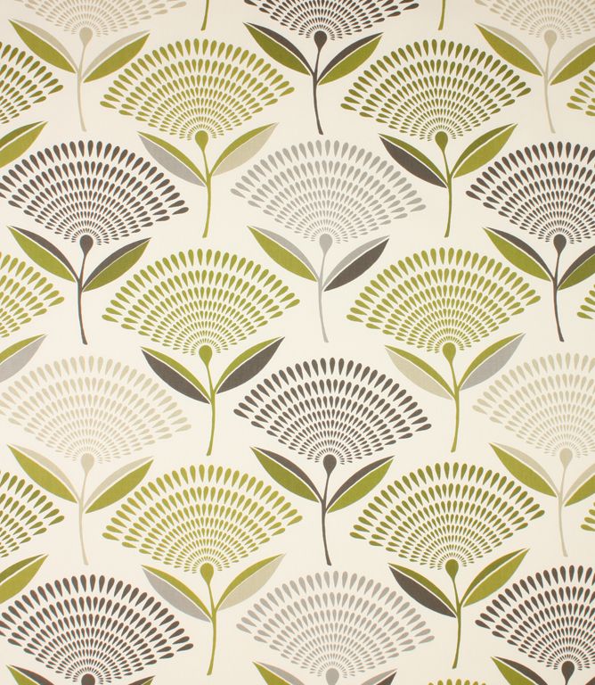 Eucalyptus Dandelion Fabric