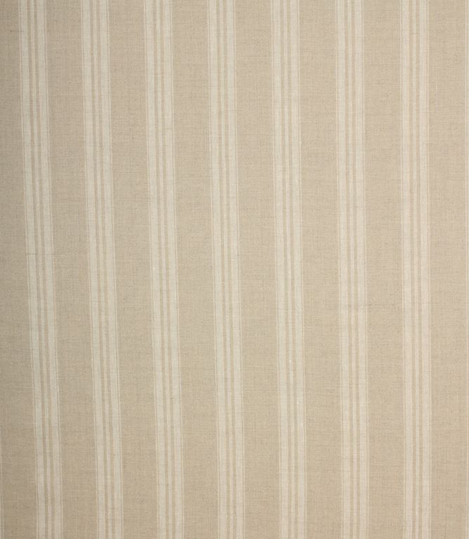 Natural Cotswold Linen Stripe Fabric