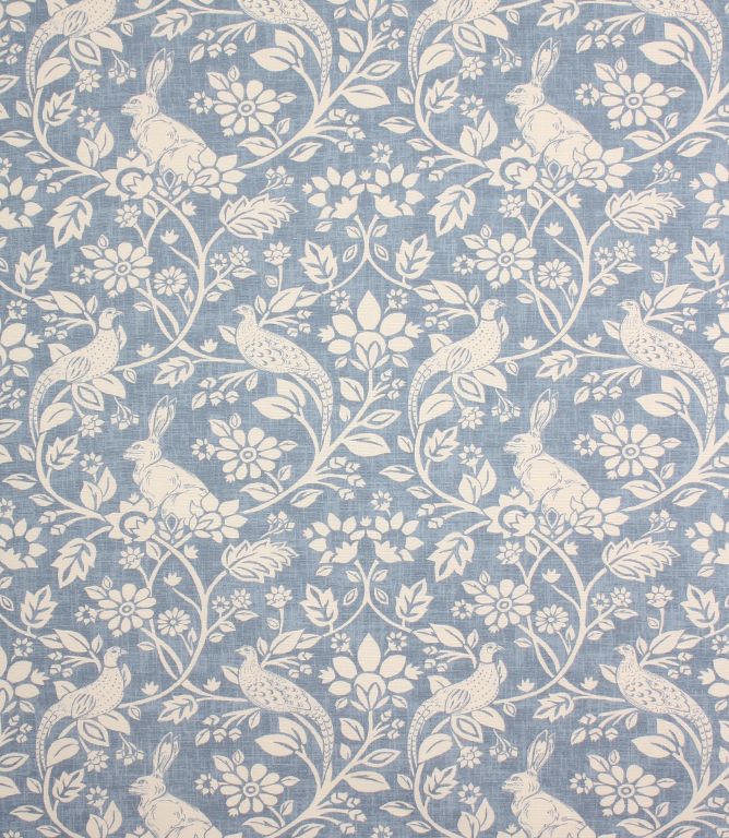 Indigo Heathland Fabric