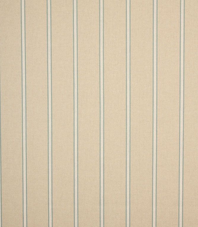 Blue Linen Stripe Fabric