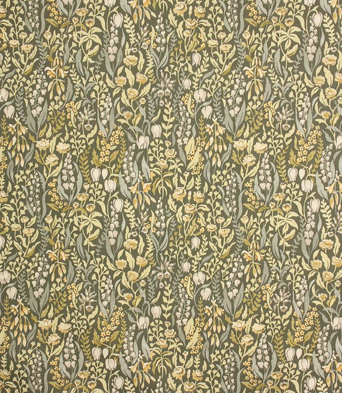 Moss Kelmscott Fabric