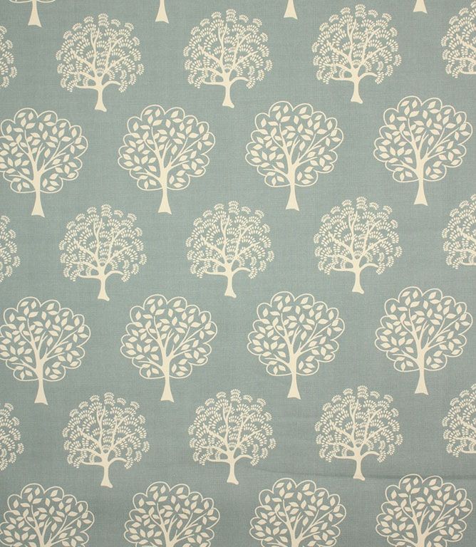 Duck Egg Edna Fabric