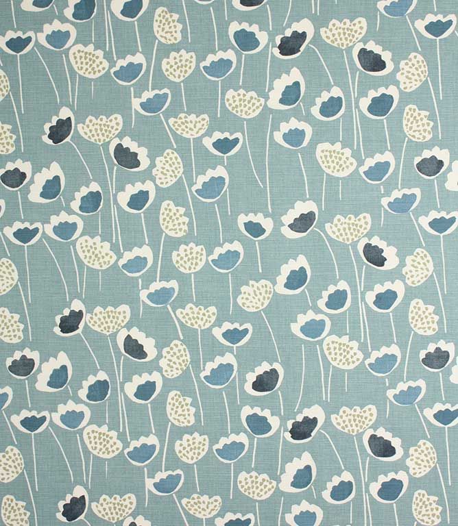 Indigo Clara Fabric