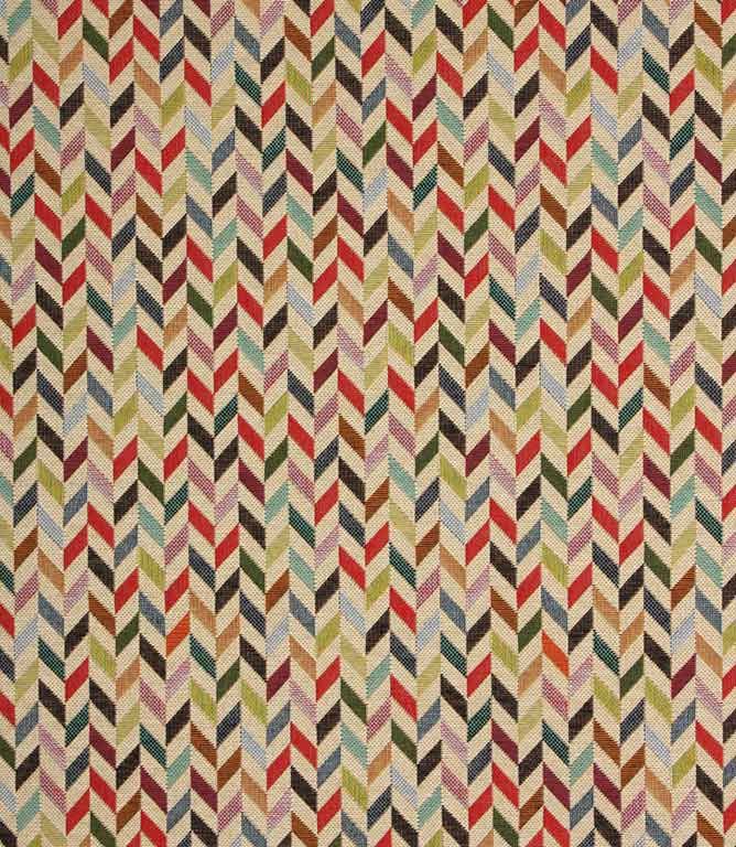 Multi Chevron Tapestry Fabric