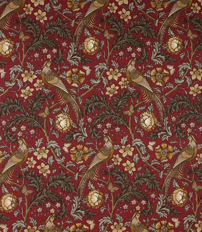 Carmine Oakmere Fabric