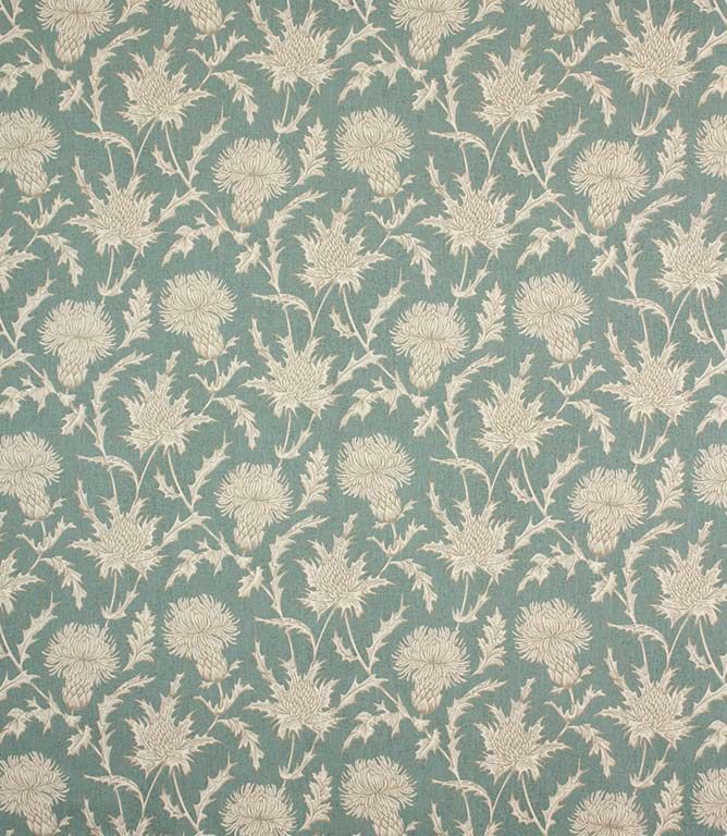 Teal Carlina  Fabric