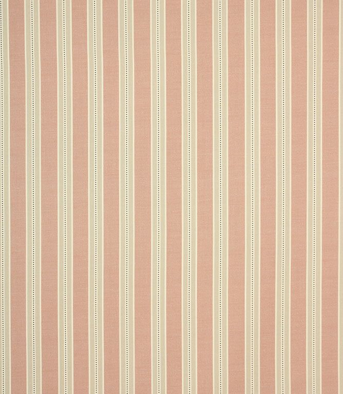 Blush Daisy Stripe Fabric