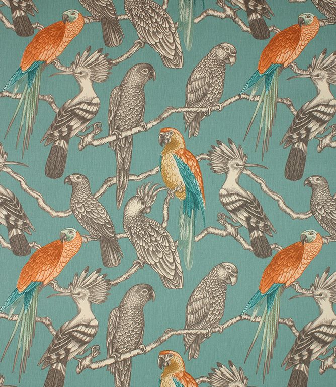 Lagoon Aviary Fabric