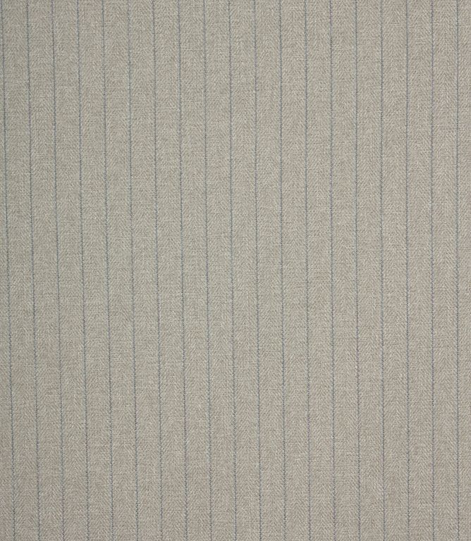 Light Grey Morris Herringbone  Fabric