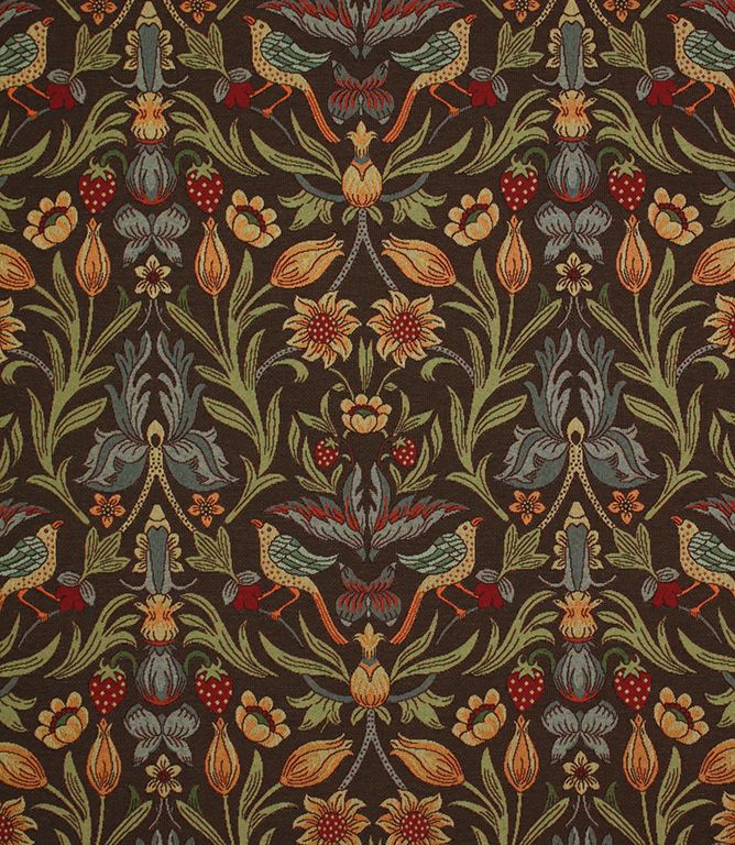 Brown Ruskin Fabric