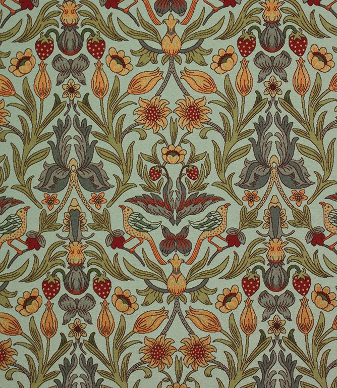 Duck Egg Ruskin Fabric