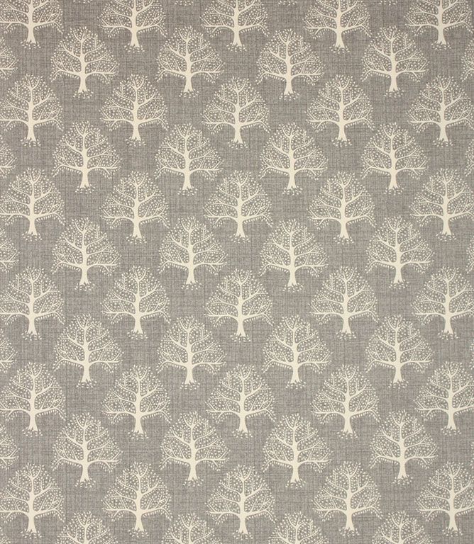 Pewter Great Oak Fabric