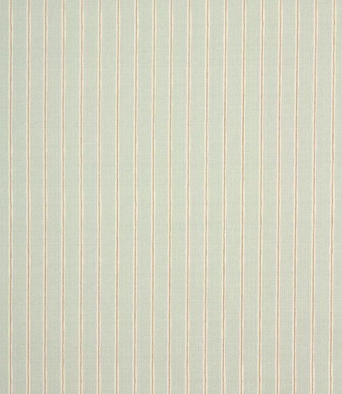 Duck Egg Rowing Stripe Fabric