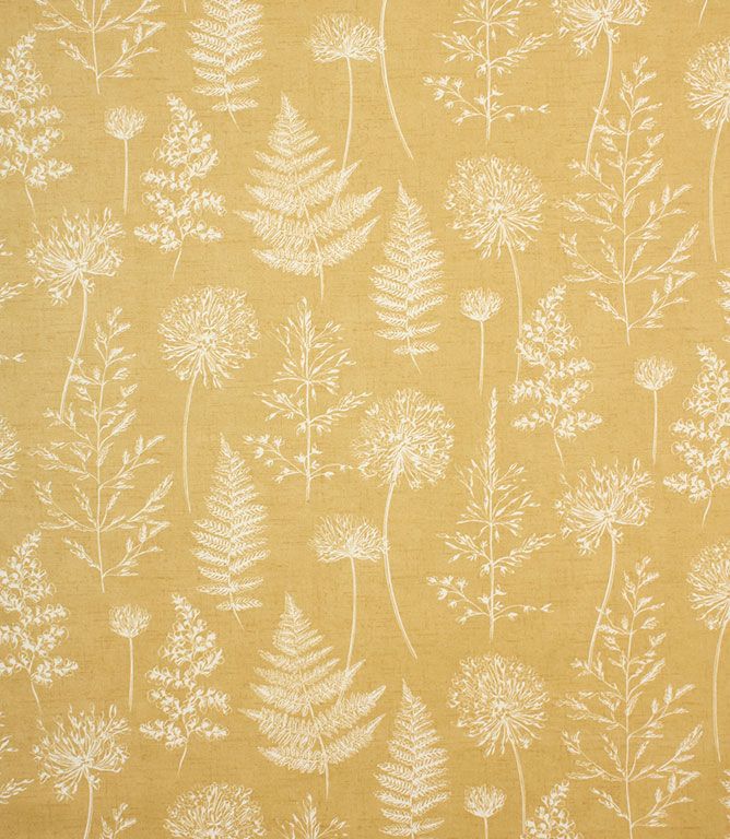 Mustard Chervil Fabric