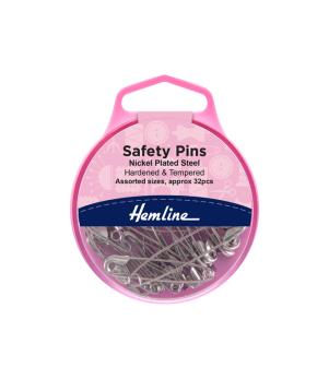 Sundries - Nickel Plated Steel Safety Pins