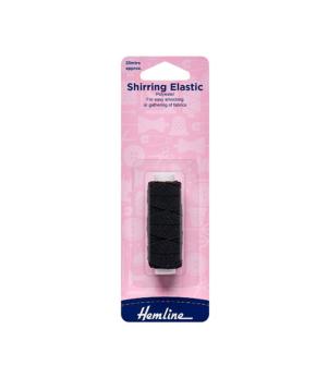 Sundries - Shirring Elastic Black