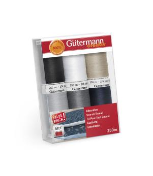 Sundries - Thread Set: Sew-All 6 x 250m Assorted