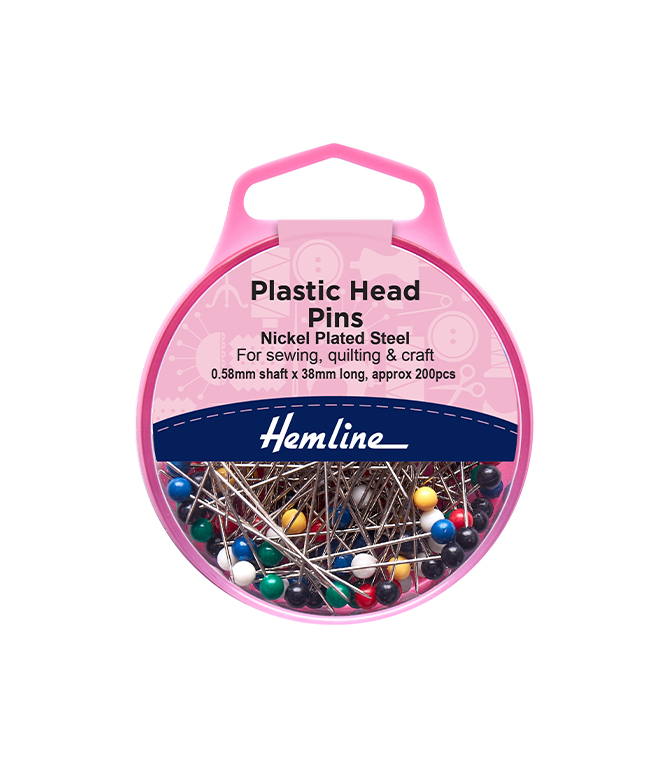 Plastic Head Pins 200pcs