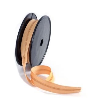 Zips & Fastenings - No.3 Continuous Zip 10m Roll Gold