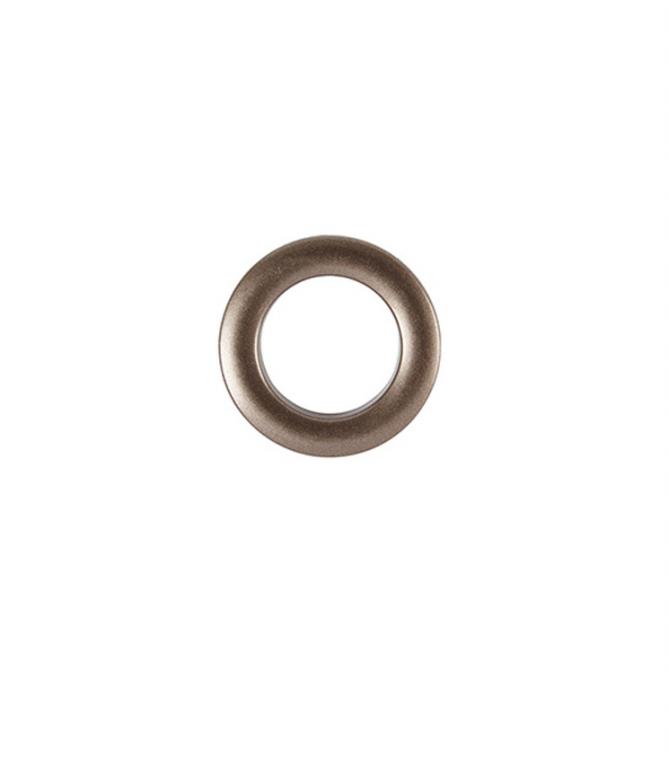 36mm Clip on Eyelet rings Bronze Pack 36