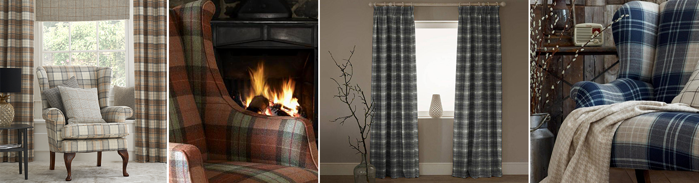 Wool Tartan Fabric Collection