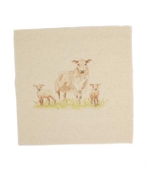 Sheep Cushion Panel