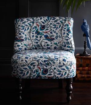 Statement Chairs - Langley Rousseau Blue