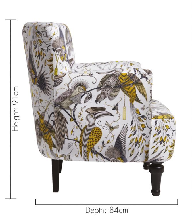 Statement Chairs - Dalston Audubon Gold