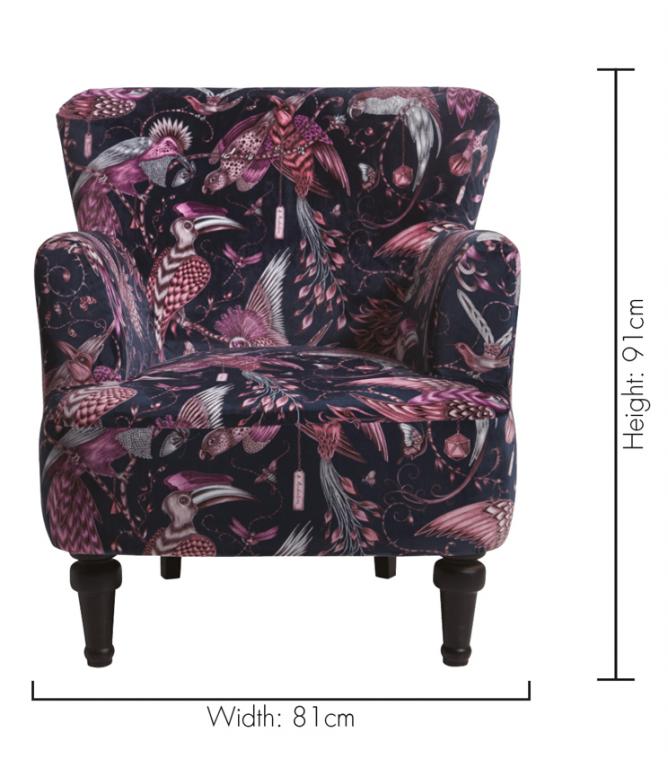 Statement Chairs - Dalston Audubon Pink