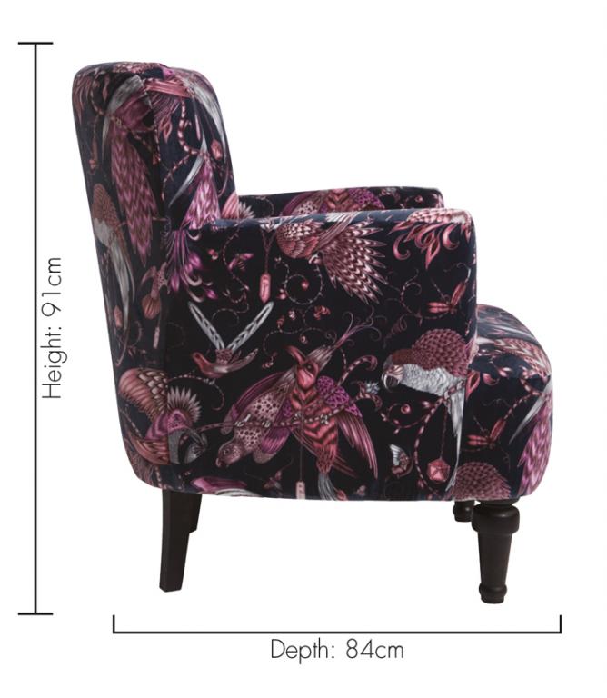 Statement Chairs - Dalston Audubon Pink